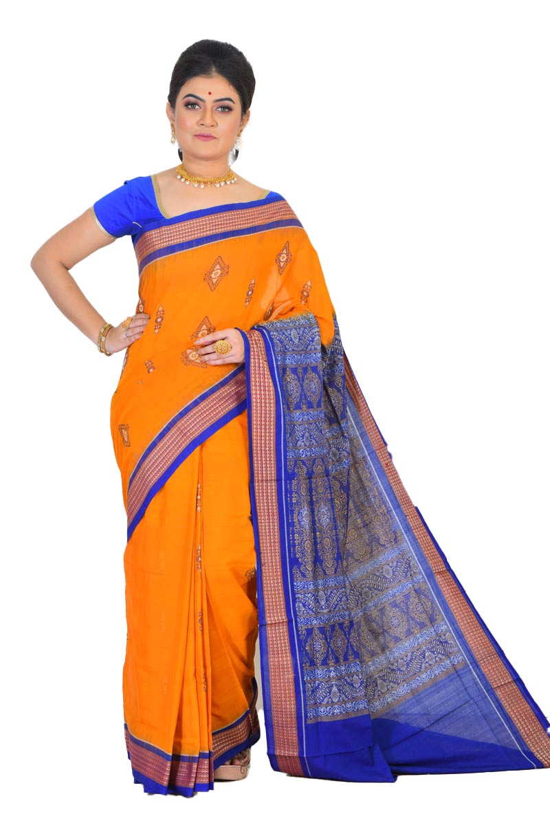 Bomkai Cotton Saree (adi72525) hover