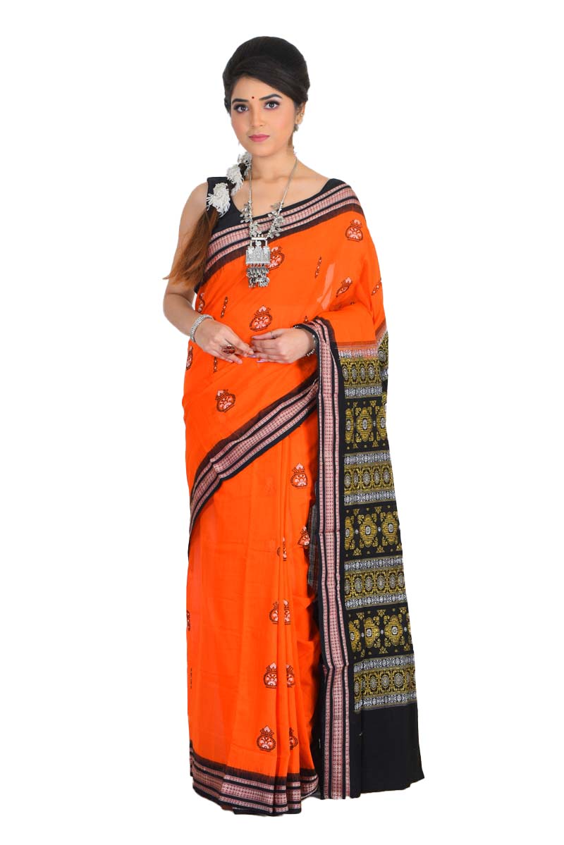 Bomkai Cotton Saree (adi72760)