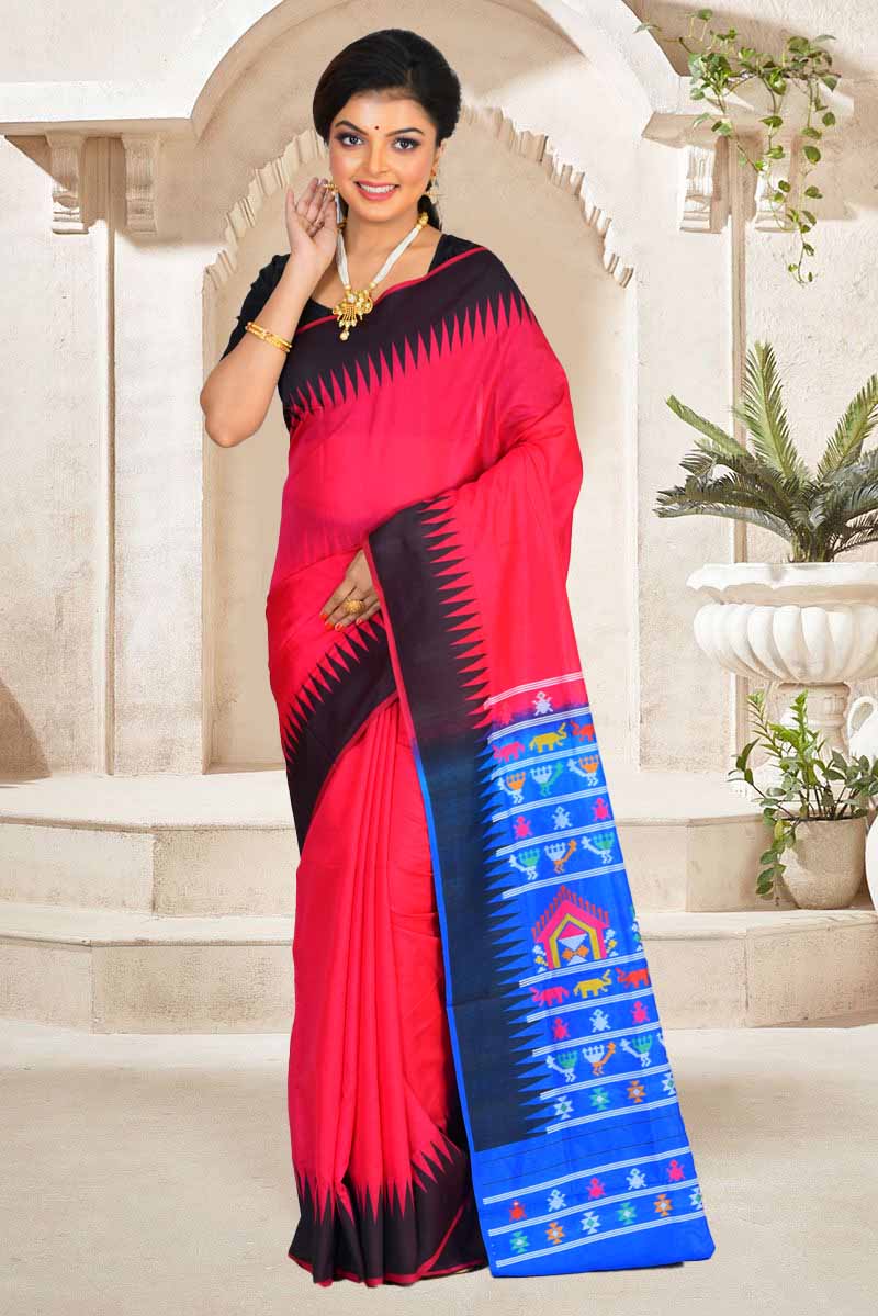 Semi Gicha Tussar Silk Saree (adi80830)