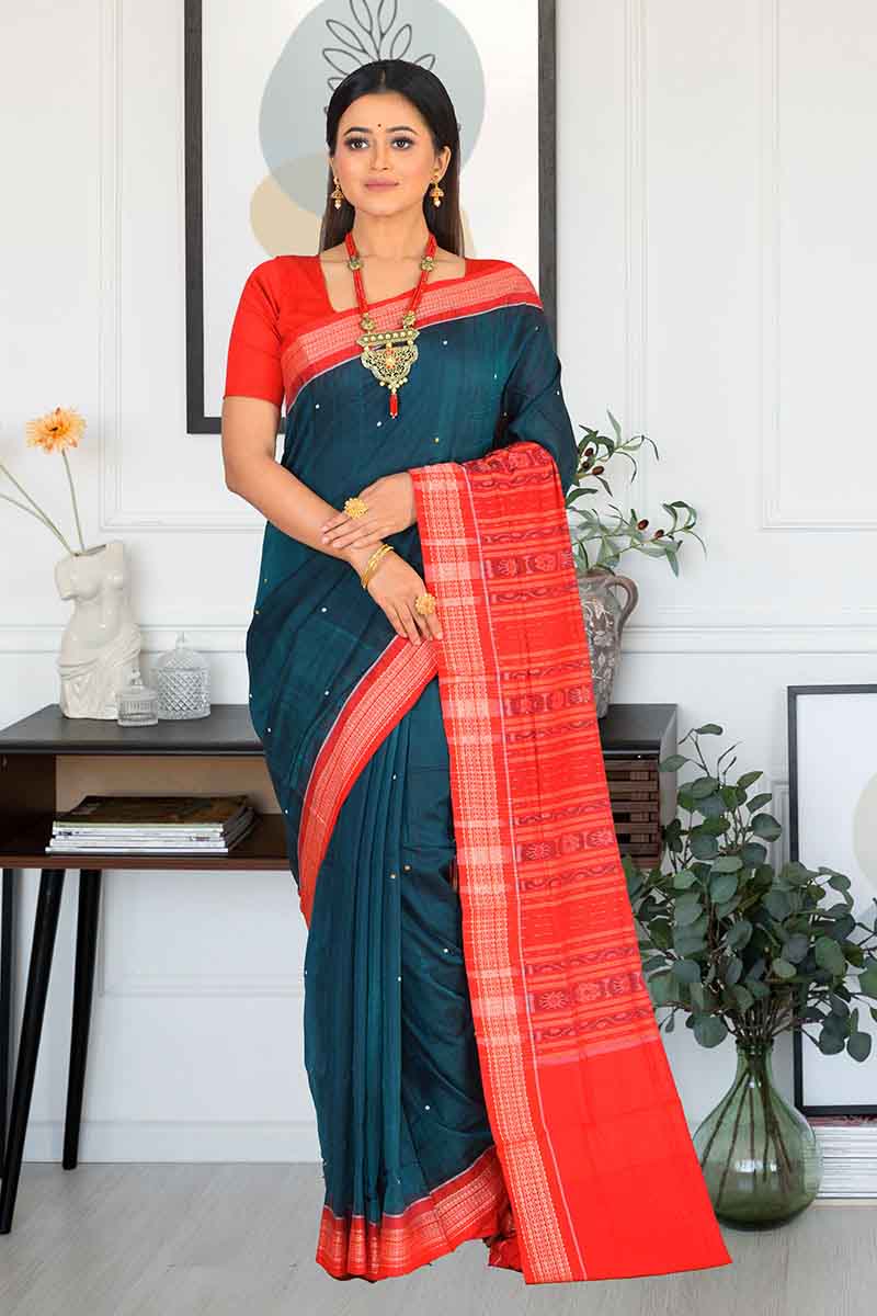 Bomkai Cotton saree (adi81814)