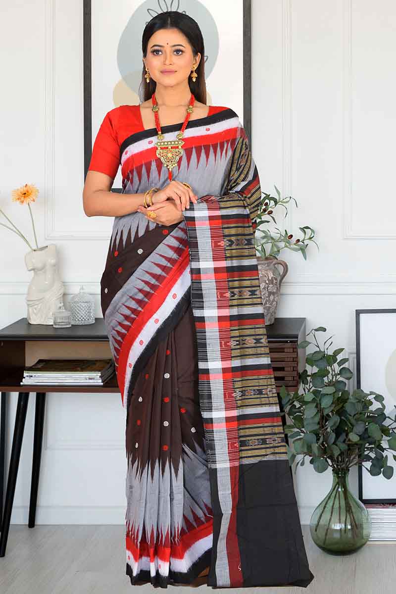 Bomkai Cotton saree (adi81821)