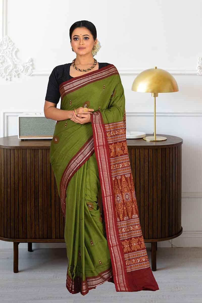 Bomkai Cotton saree (adi81905)