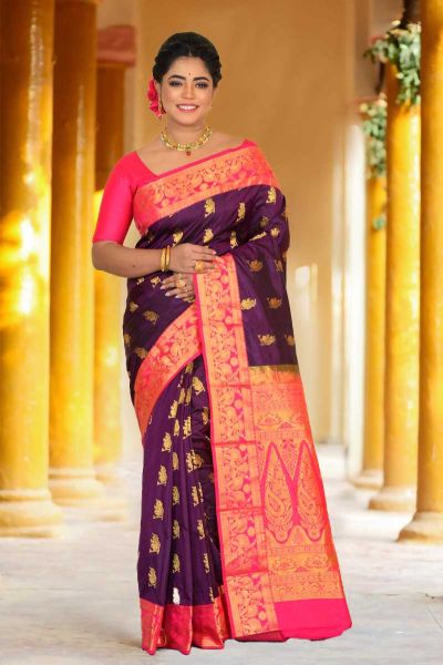 Pure Kanjivaram Silk Saree at best price in Chennai by Mohan Textile