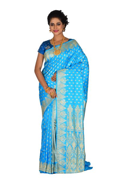 Designer Banarasi Silk Saree (adi61071)