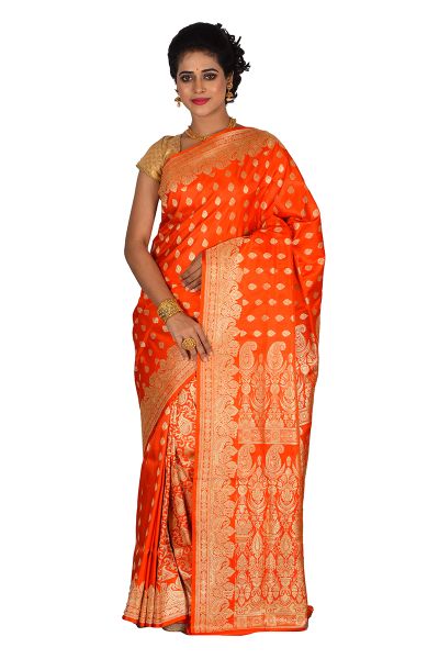 Designer Banarasi Silk Saree (adi61087)