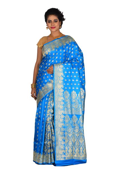 Designer Banarasi Silk Saree (adi61088)