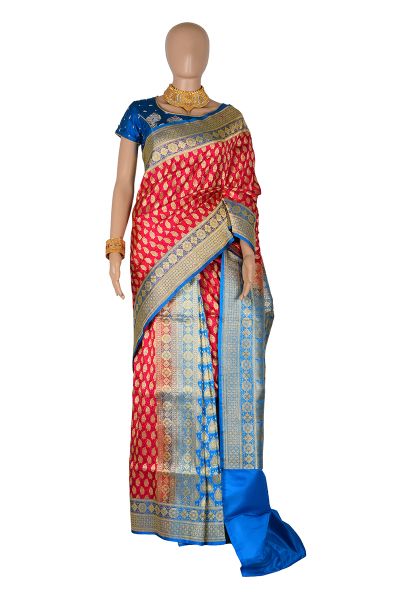Designer Pashmina Banarasi Silk Saree (adi61164)
