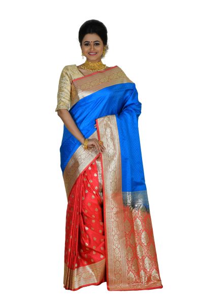 Pashmina Banarasi Silk Saree (adi64426)
