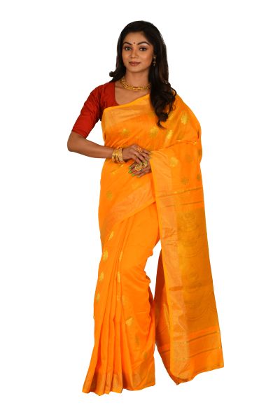 Handloom Cotton Saree (adi64464)