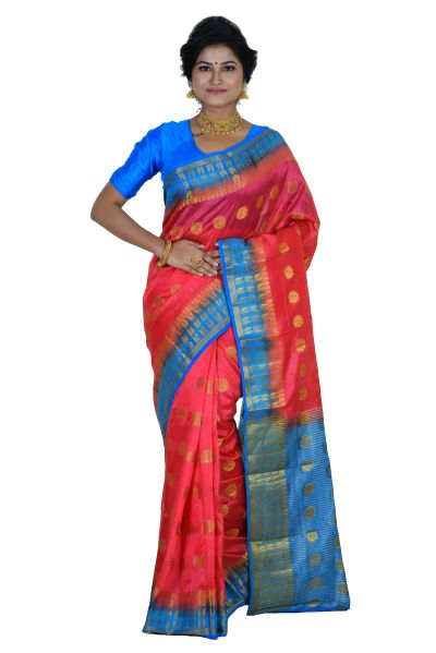 Fancy Silk Saree (adi64628)