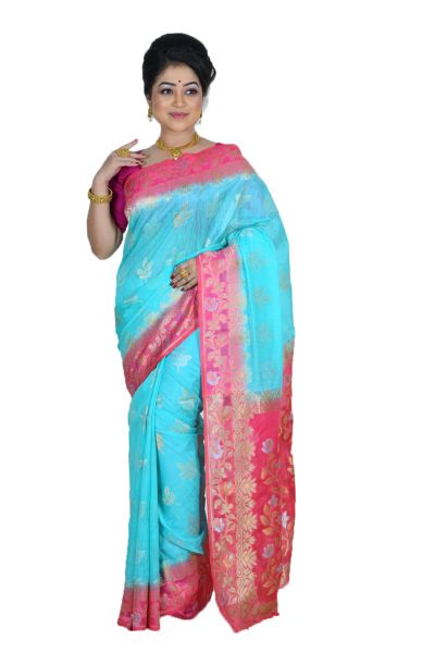 Fancy Silk Saree (adi65059)