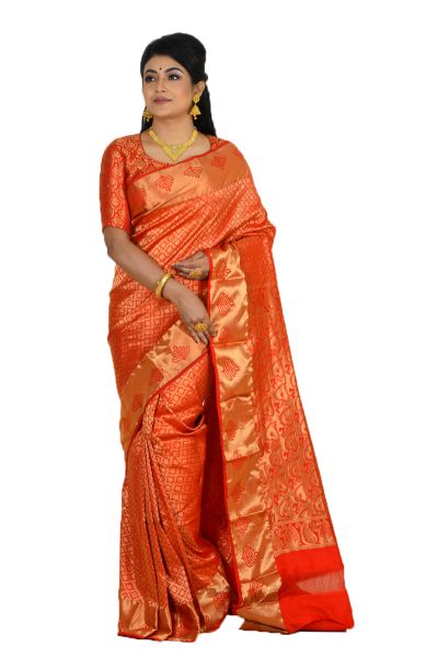 Brocade Kanjivaram Silk Saree (adi65539)