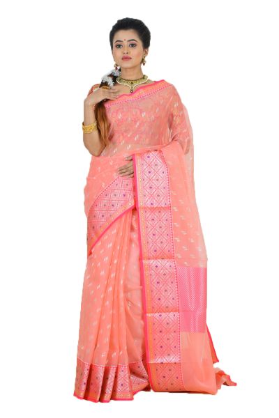 Organza Silk Saree (adi66906)