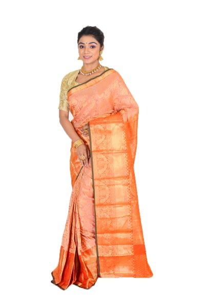 Brocade Kanjivaram Silk Saree (adi67668)