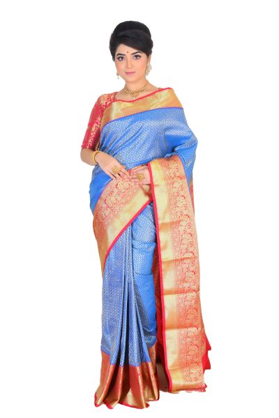 Brocade Kanjivaram Silk Saree (adi71551)
