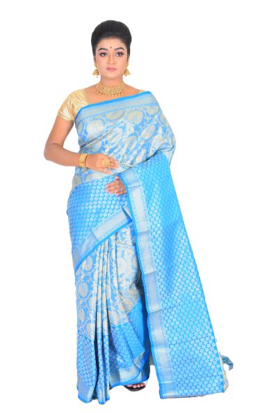 Brocade Kanjivaram Silk Saree (adi71653)