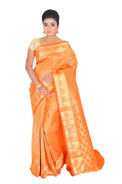 Brocade Kanjivaram Silk Saree (adi71658)