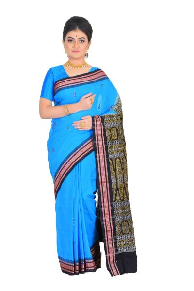 Bomkai Cotton Saree (adi72538)