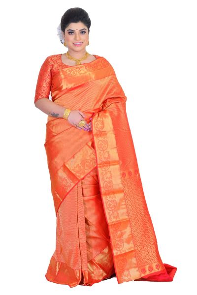 Brocade Kanjivaram Silk Saree (adi72552)
