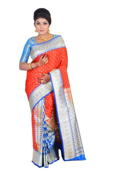 Pashmina Banarasi Silk Saree (adi72748)