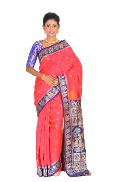 Art Baluchari Silk Saree (adi73661)