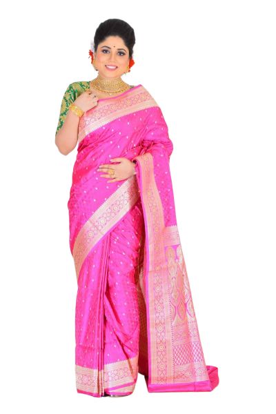 Pashmina Banarasi Silk Saree (adi74501)