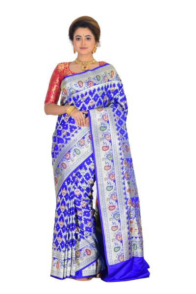 Minakari Banarasi Silk Saree (adi74594)