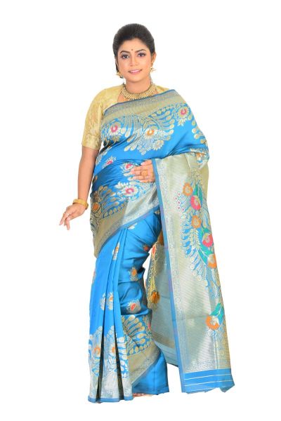 Minakari Fancy Silk Saree (adi75163)