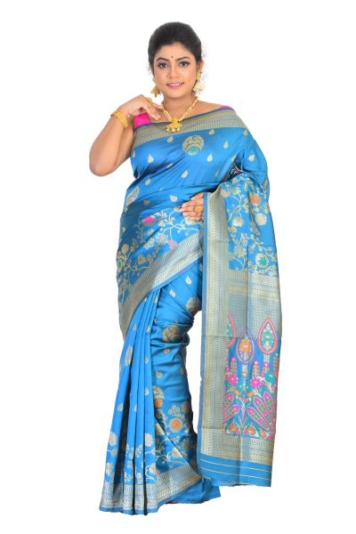 Designer Fancy Silk Saree (adi75218)