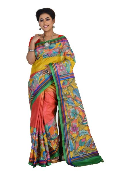 Kantha Stitch Saree (adi75415)