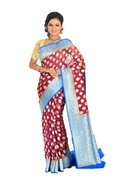 Tissue Banarasi Silk Saree (adi75670)