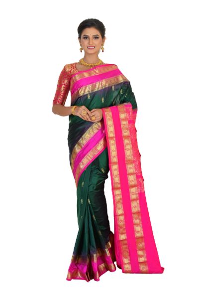 Kanjivaram Silk Saree (adi76141)