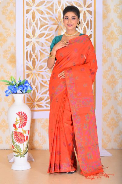 Resham Cotton Saree (adi77523)