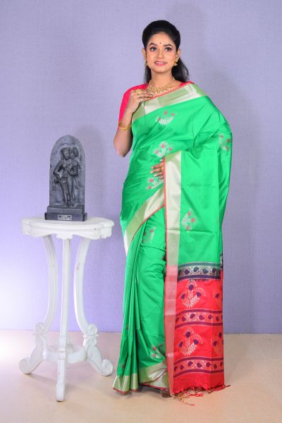 Maheshwari Silk Saree (adi77605)