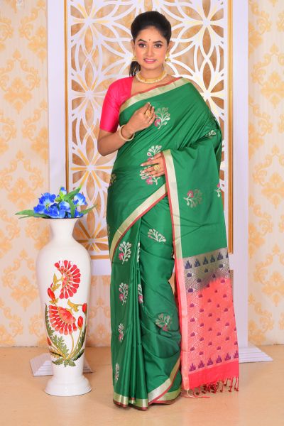 Maheshwari Silk Saree (adi77661)