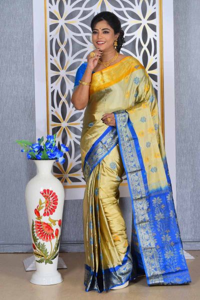 Bishnupuri Silk Saree (adi77896)