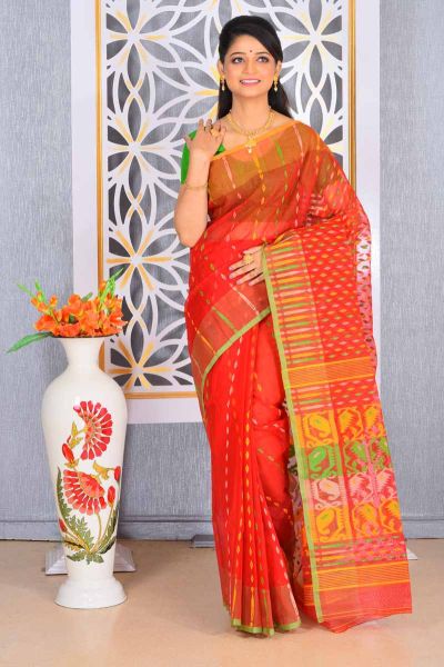 Dhakai Jamdani Saree (adi78143)