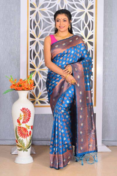 Fancy Silk  Saree (adi78144)