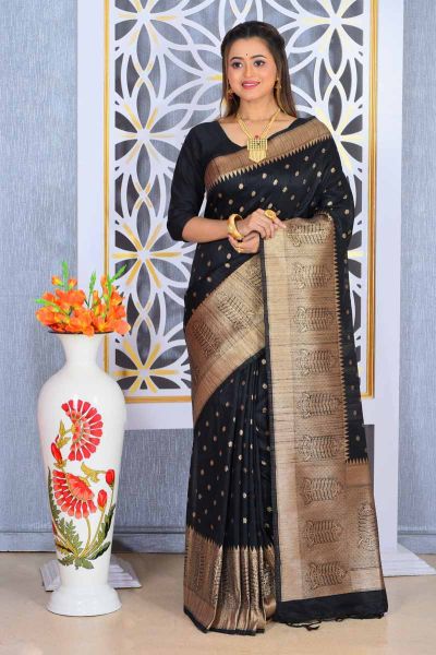 Tussar Silk Saree (adi78658)