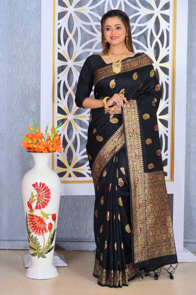 Tussar Silk Saree (adi78663)