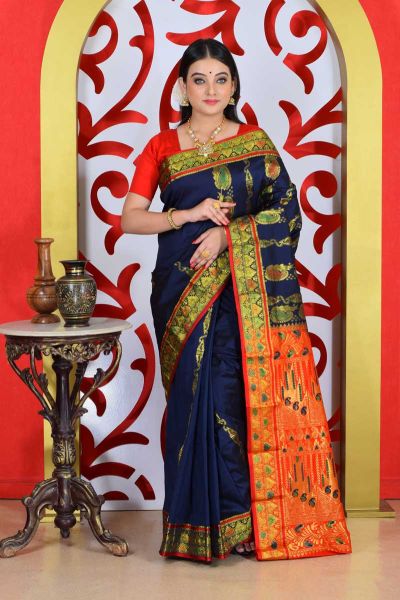 Semi Kanjivaram Silk saree (adi79302)