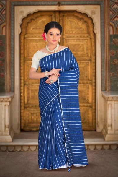 Fancy Silk Saree (adi80058)
