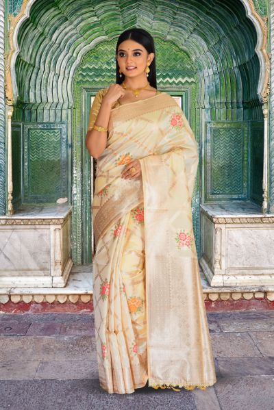 Fancy Silk Saree (adi80263)