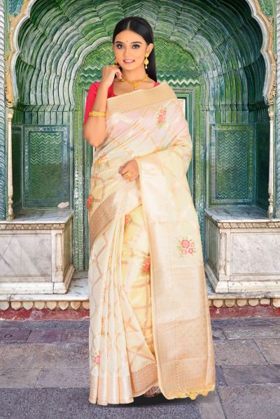 Fancy Silk Saree (adi80283)