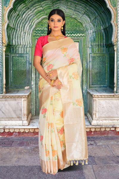 Fancy Silk Saree (adi80290)