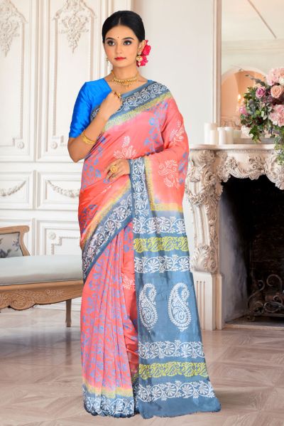 Semi Matka Silk Saree (adi80339)