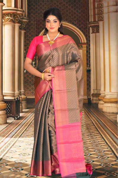 Fancy Silk Saree (adi80717)