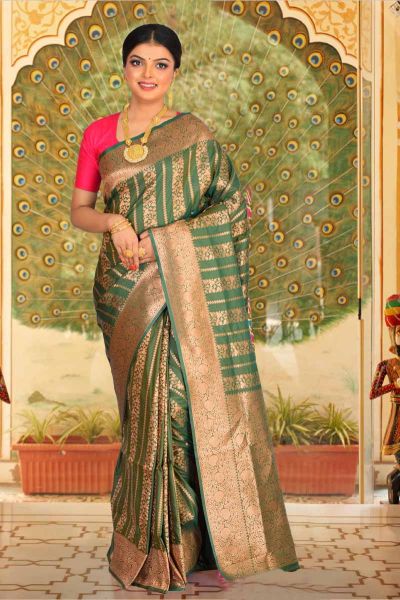 Semi Katan Silk saree (adi80850)