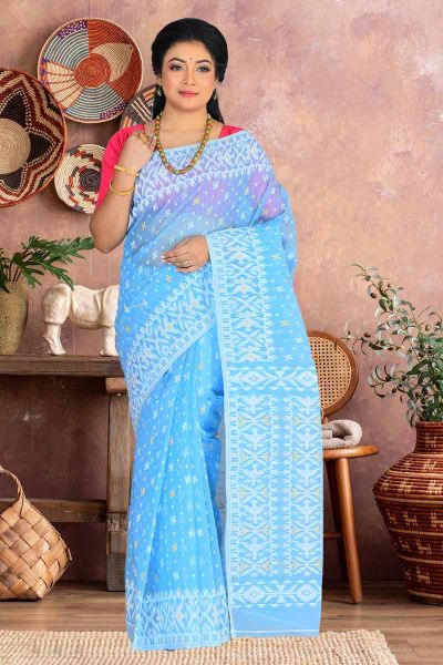 Dhakai Jamdani Sarees - Buy Jamdani Saree Online from a huge stock