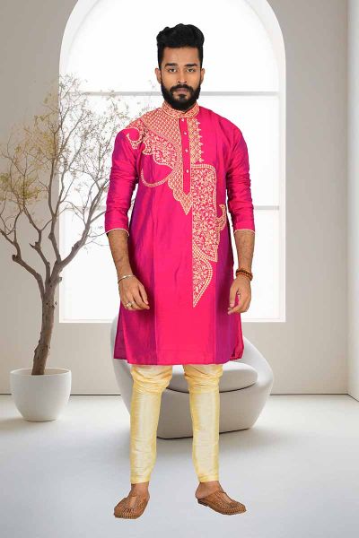 Raw Silk Punjabi Set (adi81576)